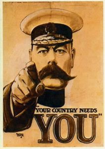 "Your Country Needs You" Poster
